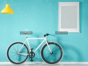 demo-attachment-11-white-bike-in-blue-interior-PMNFYVU